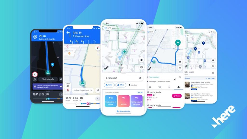 HERE WeGo Navigations-App aktualisiert, um neue Partner und Optionen für unterwegs zu präsentieren