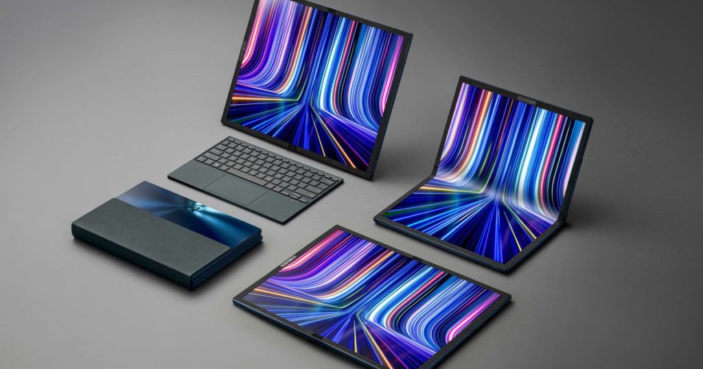 Asus hat wirklich einen faltbaren 17-Zoll-OLED-Laptop entwickelt