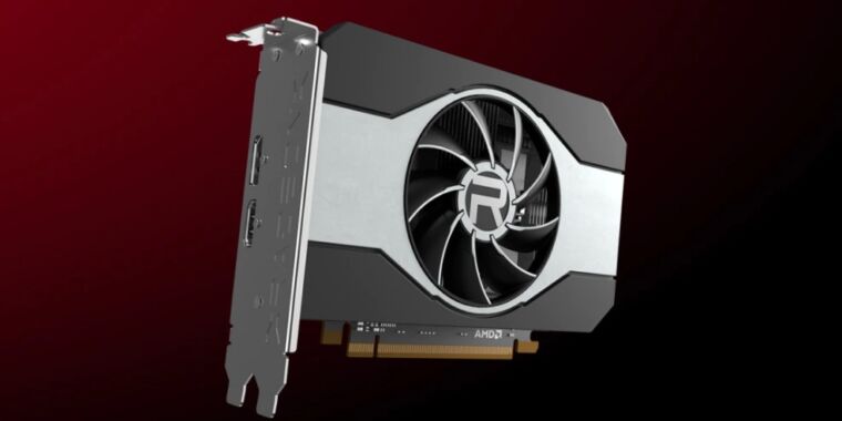 Radeon RX 6500 XT ist laut AMD schlecht für das Mining von Kryptowährungen