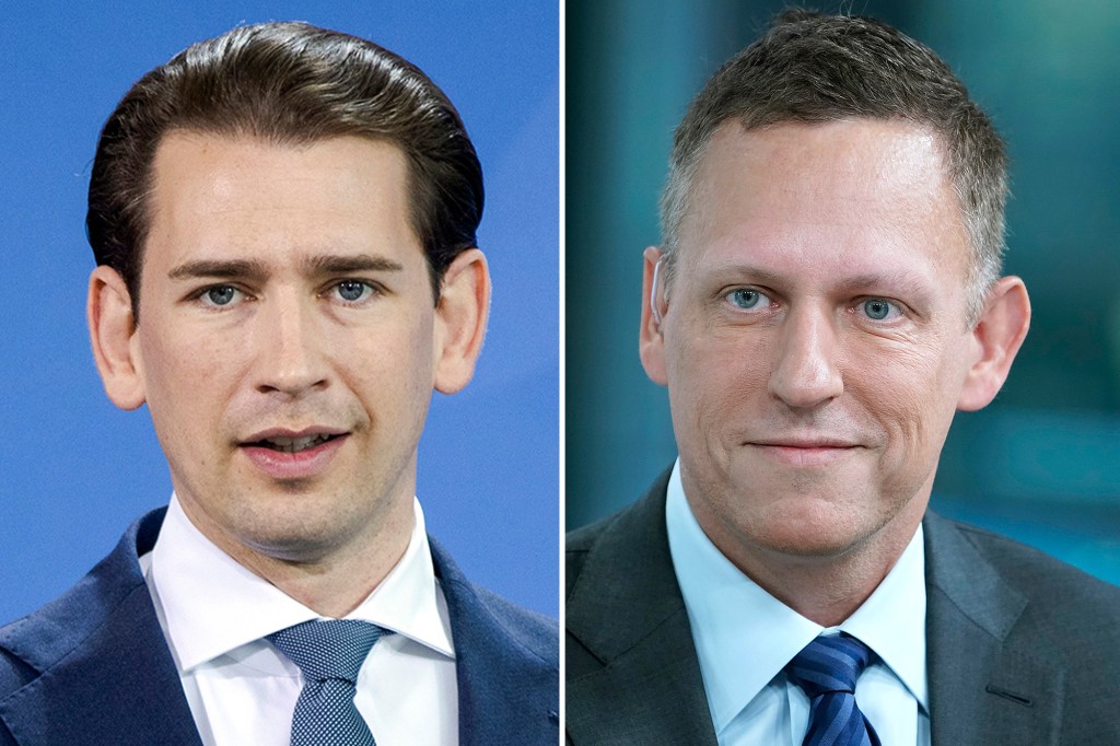 Peter Thiel heuert den in Ungnade gefallenen österreichischen Ex-Kanzler Sebastian Kurz
