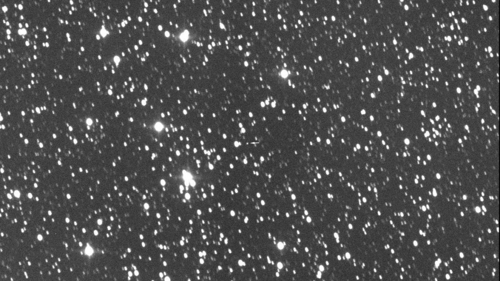 Das Bild zeigt das bei L2 stationierte Webb-Weltraumteleskop