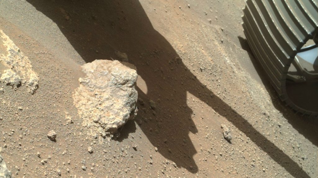 Der Perseverance Mars Rover der NASA stößt auf ein weiteres Problem: Steine
