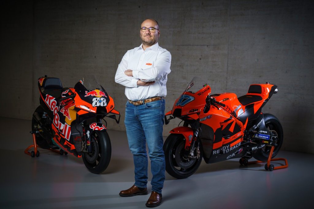KTM's goals with the signing of Fabiano Sterlacchini