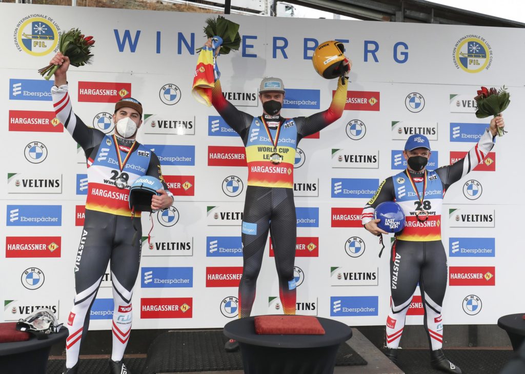 Ludwig gewinnt Weltcup-Rennrodelrennen und übernimmt die Punkteführung der Saison