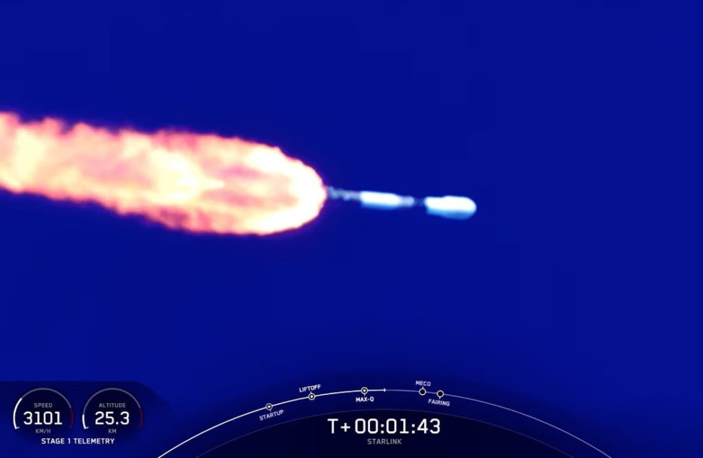 Sehen Sie sich die Highlights des ersten Raketenstarts von SpaceX im Jahr 2022 an
