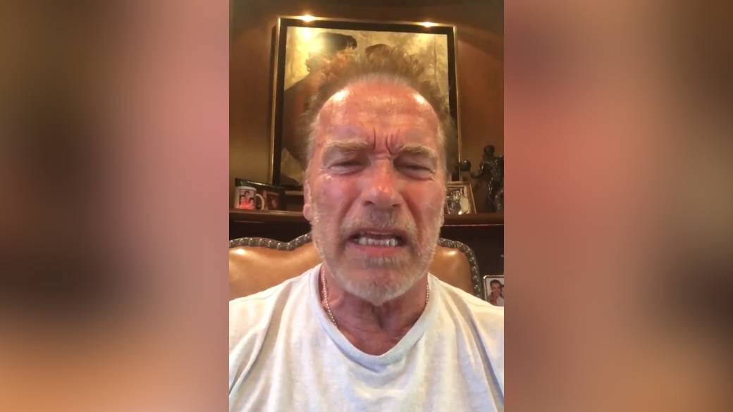 Klicken Sie hier, um das Video abzuspielen: „Arnold Schwarzenegger: Donald Trump sah mit Putin aus wie eine ‚nasse kleine Nudel‘“