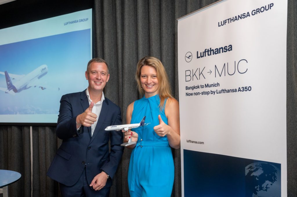 Lufthansa verbindet Bangkok und München wieder