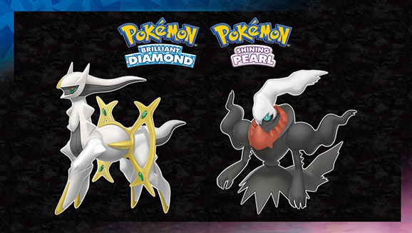 Hol dir Arceus und Darkrai in Pokémon Shining Diamond und Pokémon Shining Pearl