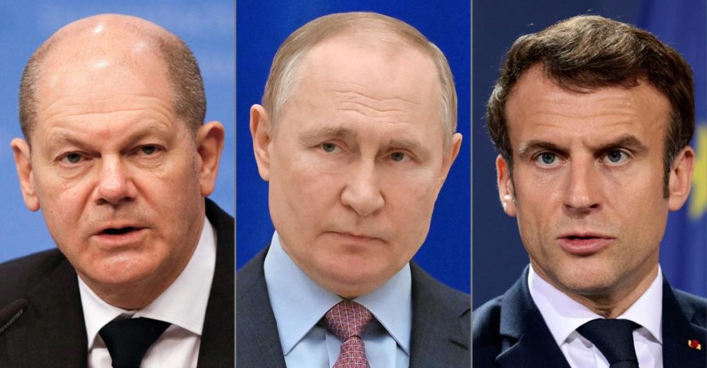 Macron und Scholz fordern Putin auf, die Belagerung von Mariupol zu beenden: Frankreich