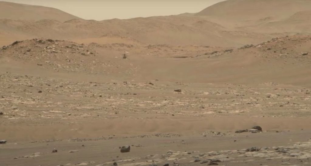 Mars Ingenuity Helikopter absolviert den 21. Flug des Roten Planeten