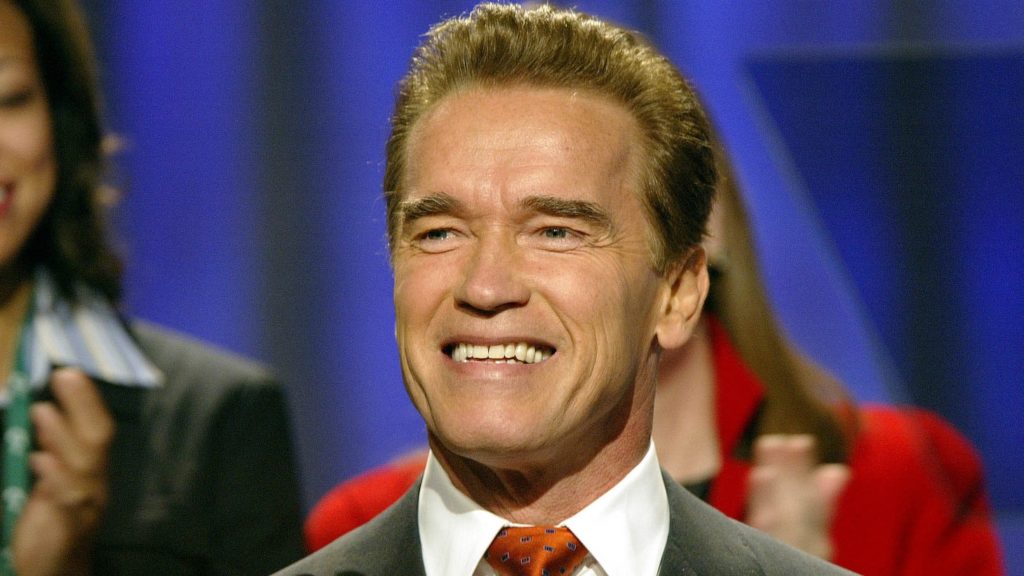 Arnold Schwarzenegger attends the California Governor