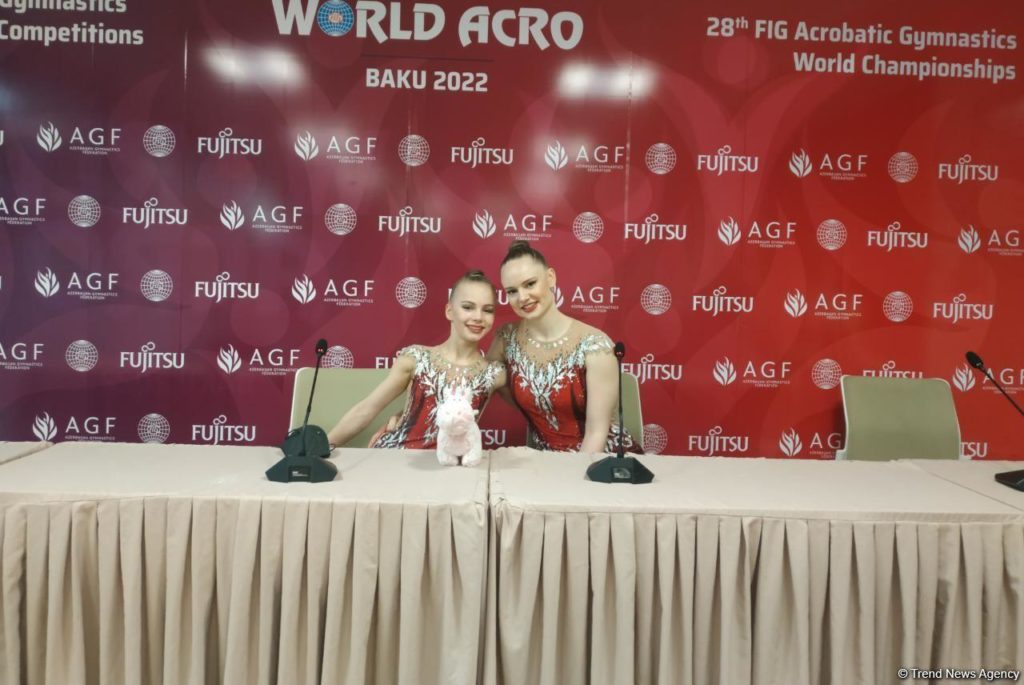 Trainer zufrieden mit der Leistung österreichischer Turner bei den 12. FIG World Competitions in Acrobatic Gymnastics by Age Group in Baku