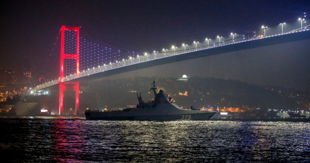 Türkei blockiert Kriegsschiffe in der Meerenge inmitten der russisch-ukrainischen Krise |  Russisch-ukrainische Krise