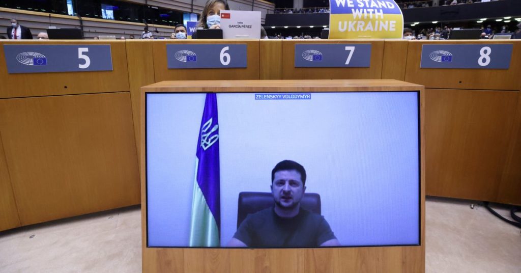 Ukrainer Selenskyj fordert EU auf: „Beweisen Sie, dass Sie für uns sind“