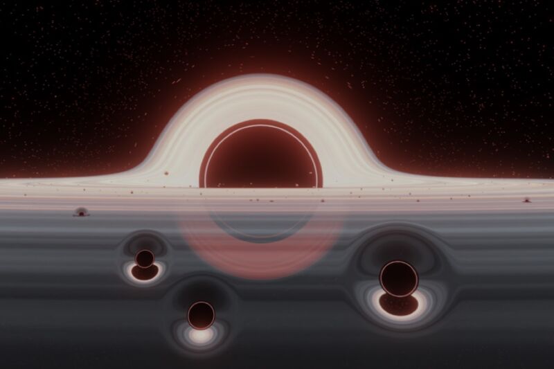 Il “pool” di buchi neri potrebbe spiegare strani aspetti delle fusioni di buchi neri del 2019