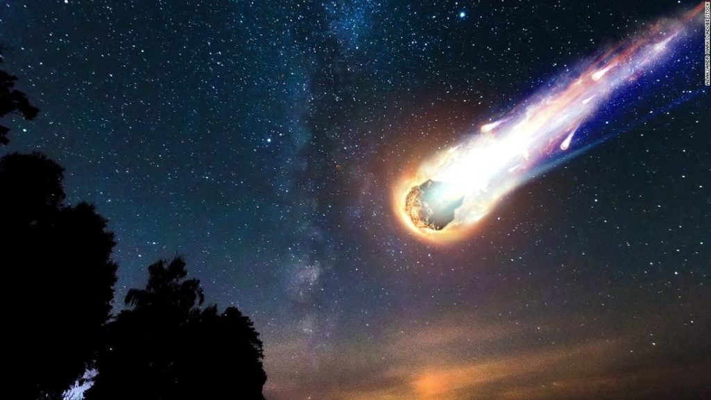 Der erste bekannte interstellare Meteor kollidierte mit der Erde, hat das US-Militär bestätigt