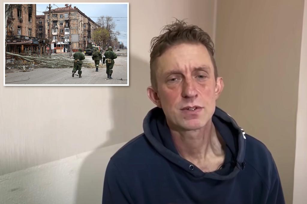Der in Mariupol gefangene Brite Shaun Pinner wurde im russischen Fernsehen vorgeführt