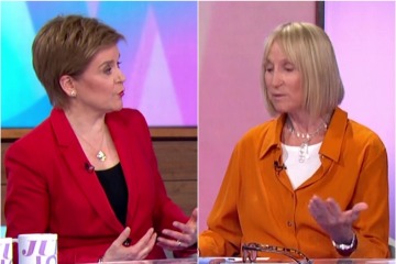 Nicola Sturgeon-Fans sind wütend auf die „unhöfliche“ Carol McGiffin bei Loose Women