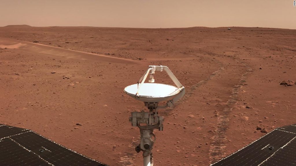 Chinesischer Rover entdeckt überraschend Wasser am Mars-Landeplatz