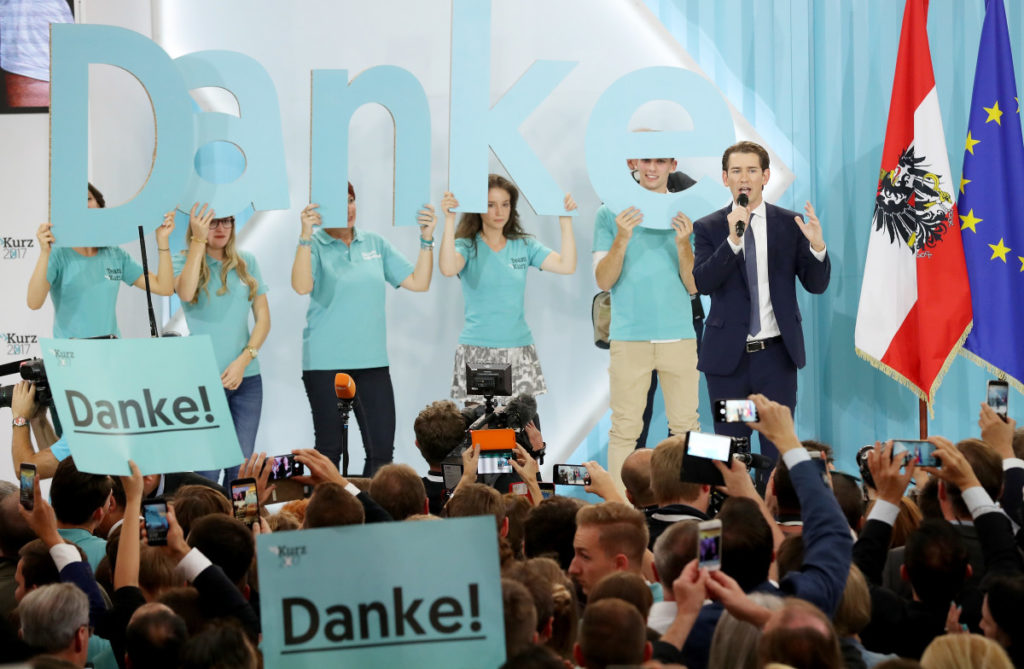 Die Österreichische Volkspartei hält ihren Parteitag ab