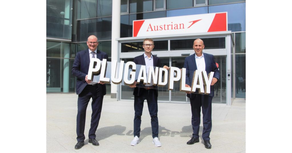 Austrian Airlines, Flughafen Wien und Plug and Play gehen Innovationspartnerschaft ein
