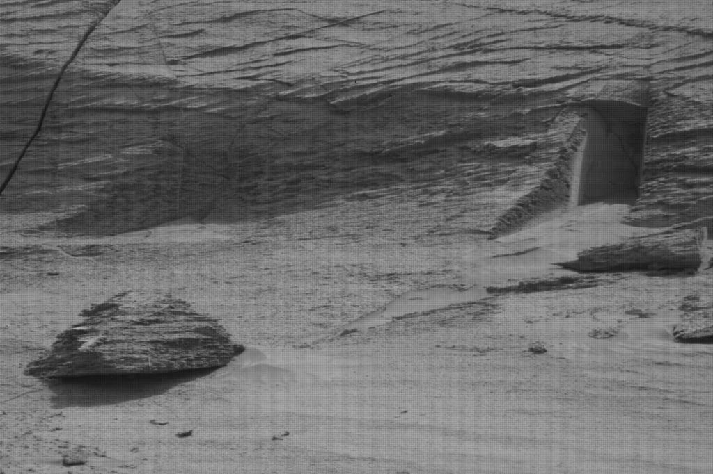 Das „Türrahmen“-Bild inspiriert Theorien über das Leben auf dem Mars