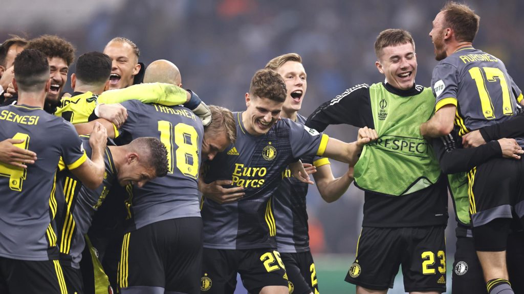 Feyenoord steht fest, um Marseille ein Unentschieden und einen Platz im Finale der Europa Conference League zu sichern