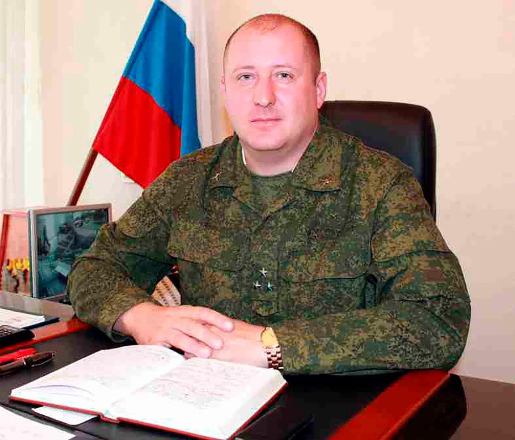 Generalleutnant Roman Berdnikov, ein ehemaliger russischer Kommandant in Syrien, war 