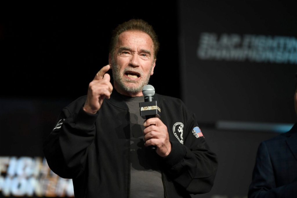 Arnold Schwarzeneggers Idol Reg Park half ihm, seinen Ängsten vor öffentlichen Reden während seiner Bodybuilding-Karriere zu entkommen: „Es war niemand da, der versuchte, mich umzubringen, weil ich sprach“