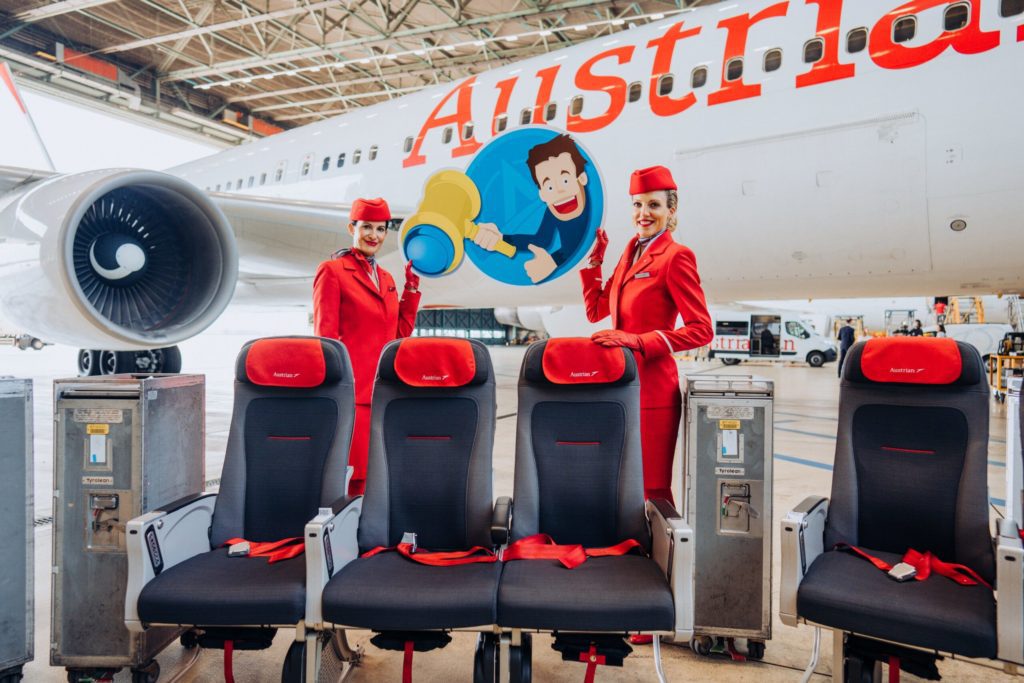 Austrian Airlines und Aurena organisierten eine Charity-Auktion für eine NGO
