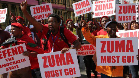 Südafrika-Korruptionsbericht inmitten von Anti-Zuma-Protesten veröffentlicht