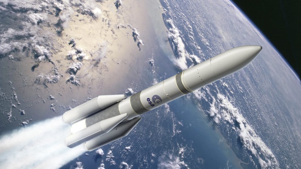 Bisher starten europäische Ariane-Raketen nur Satelliten, in Zukunft werden sie auch Menschen befördern