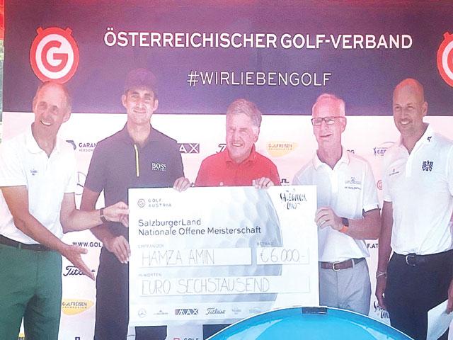 Hamza Amin glänzt bei den C’ship Golf Austrian Open 2022 – Latest News – The Nation