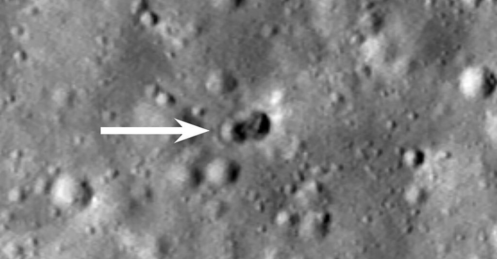 Sie fanden zwei neue Krater auf dem Mond und deckten ein neues Rätsel auf