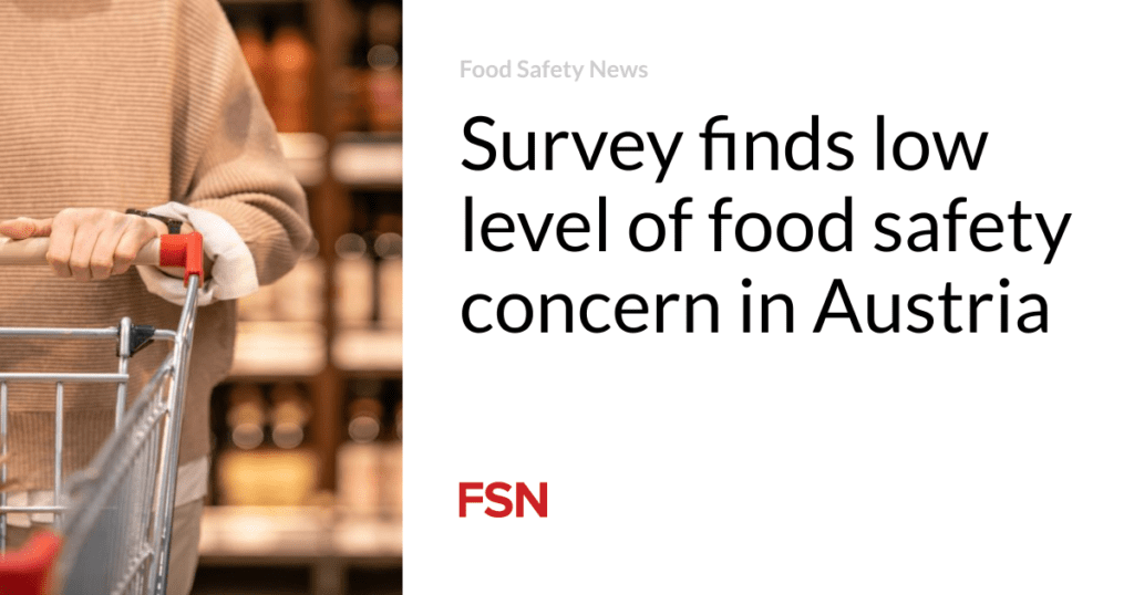 Umfrage zeigt geringe Sorge um Lebensmittelsicherheit in Österreich