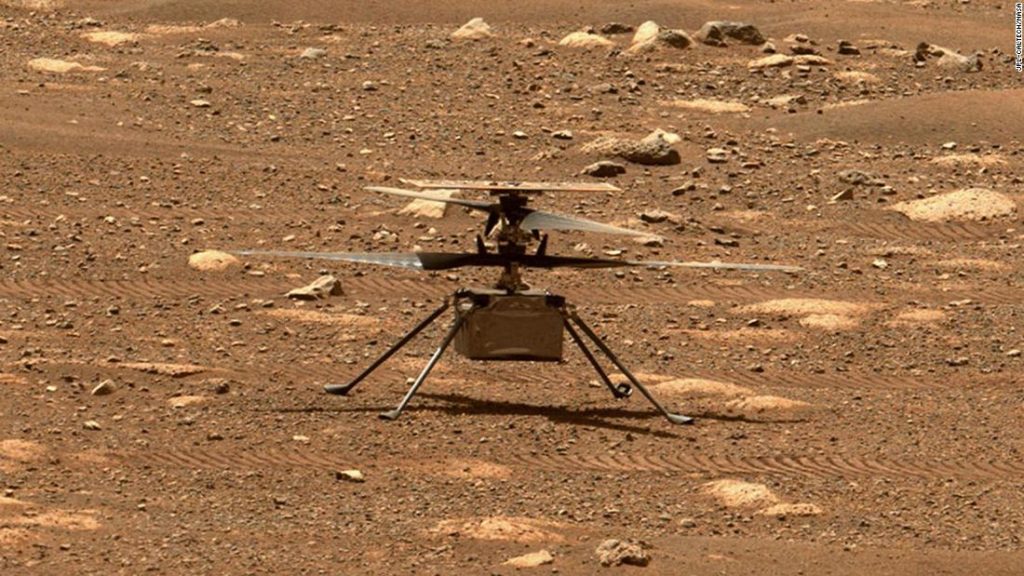 Wie der Helikopter von Ingenuity den staubigen Winter auf dem Mars bekämpft