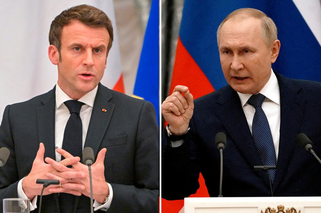 Durchgesickerter Anruf enthüllt hitzigen Schlagabtausch zwischen Putin und Macron