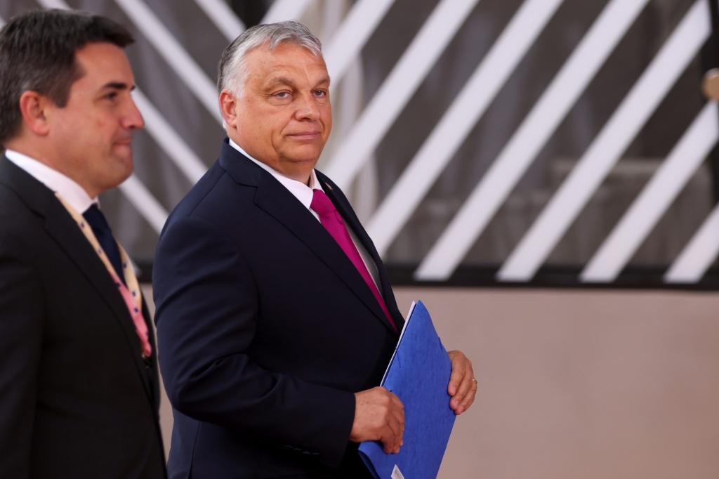 Der Ungar Viktor Orban hat eine Idee, um den russisch-ukrainischen Krieg zu beenden