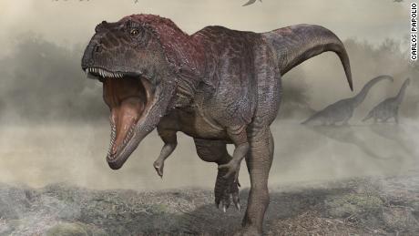 Entdeckung einer neuen Dinosaurierart mit winzigen Armen wie T. rex