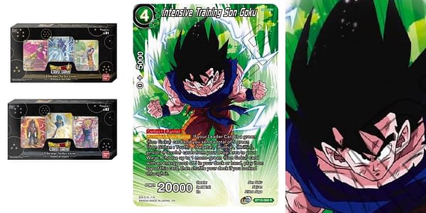 Geschichte der Goku-Karte.  Bildnachweis: Dragon Ball Super Card Game