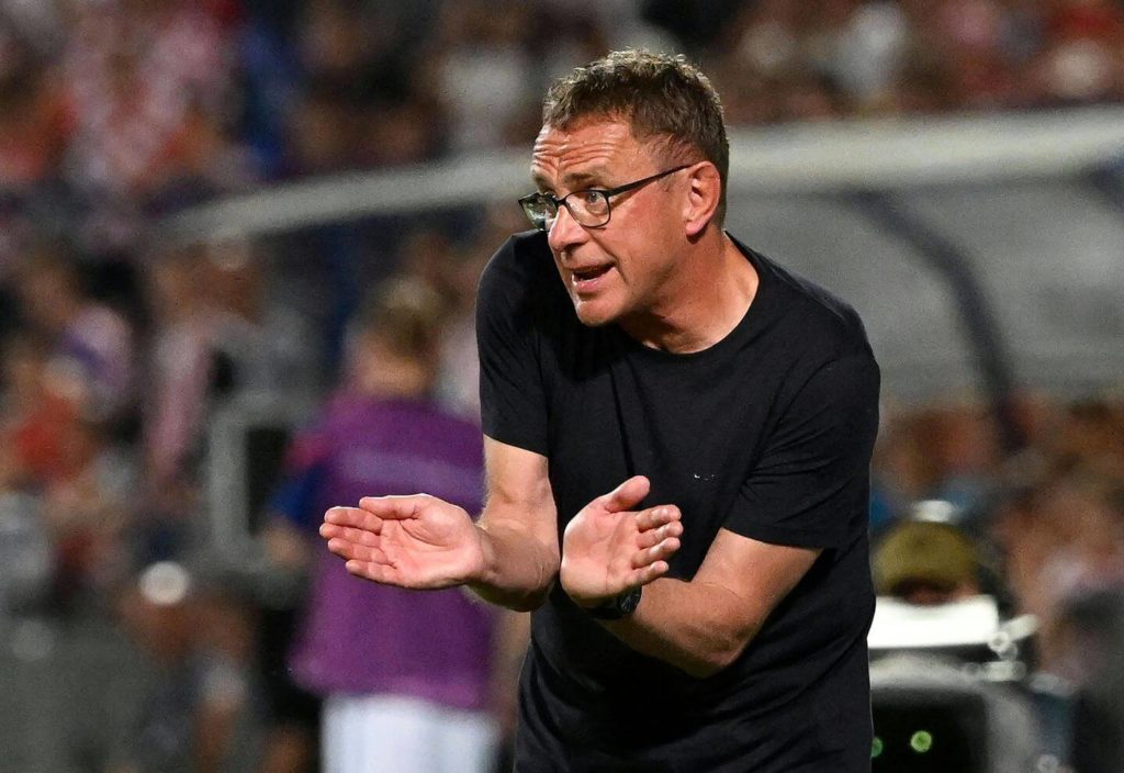 Rangnick legt einen erfolgreichen Start als österreichischer Trainer hin, nachdem er die Verbindung zu Man United abgebrochen hat