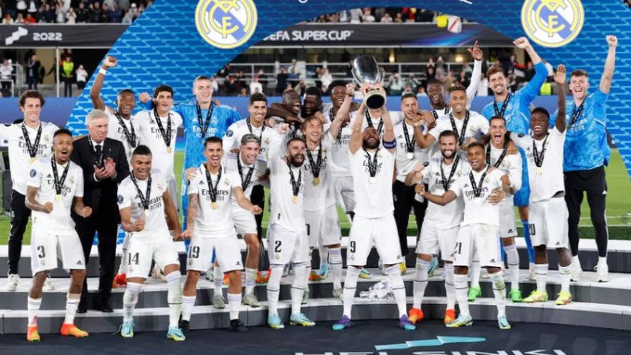 UEFA Super Cup Real Madrid besiegte Eintracht Frankfurt mit 2:0
