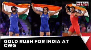 Sakshi Malik Bajrang Punia Deepak Punia gewinnt Wrestling-Gold bei den Commonwealth Games 2022