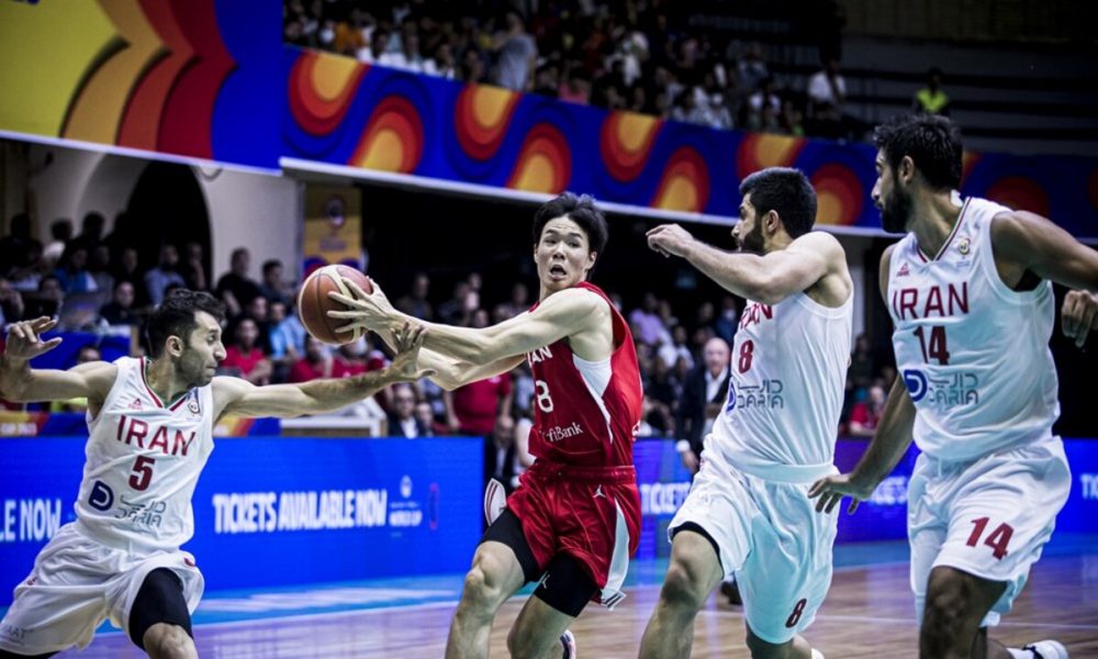 BASKETBALL |  Der Iran hat Japan in der Qualifikation zur FIBA-Basketball-Weltmeisterschaft überholt