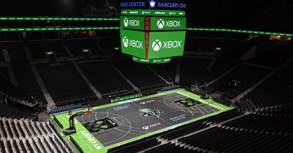 Microsoft hat diesen WNBA-Pitch wie einen Xbox-Ladebildschirm aussehen lassen