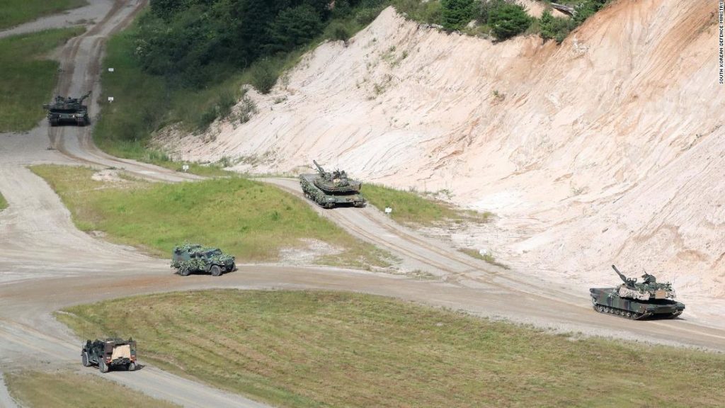 Die US- und südkoreanischen Streitkräfte führen die ersten Live-Feuer-Übungen seit der Bildung einer neuen Einheit durch