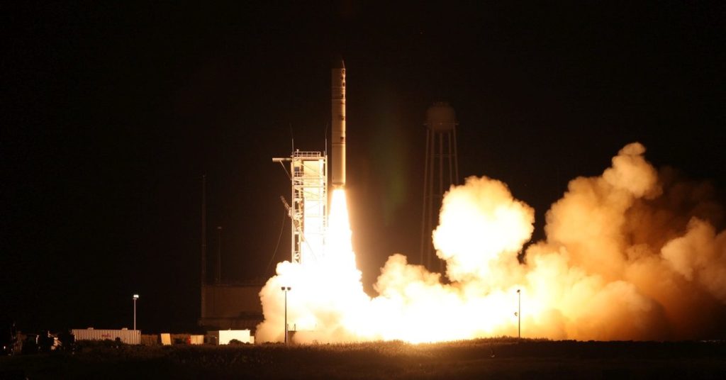 Launch of NASA's Minotaur 5 rocket in 2013