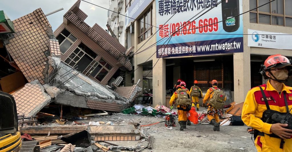 Starkes Erdbeben trifft Südosttaiwan, 146 Verletzte