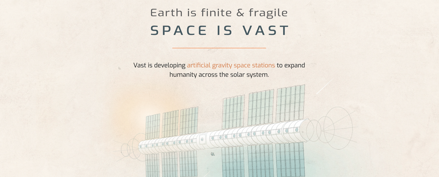 Vast Space wird eine künstliche Schwerkraft-Raumstation entwickeln