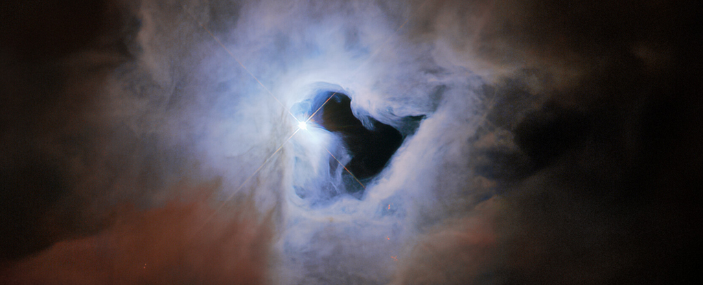 Hubble hat ein seltsames „kosmisches Schlüsselloch“ tief im Weltraum gefunden und wir sind erstaunt: ScienceAlert